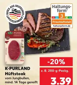 Kaufland K-purland hüftsteak Angebot