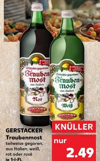 Kaufland Gerstacker traubenmost rot Angebot