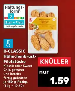 Kaufland K-classic hähnchenbrust-filetstücke klassik Angebot