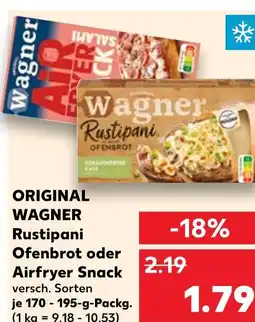 Kaufland Wagner rustipani ofenbrot Angebot