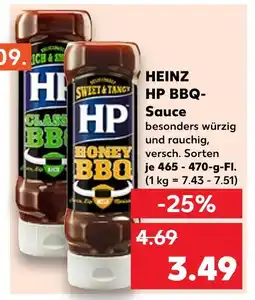 Kaufland Heinz hp bbq-sauce classic Angebot