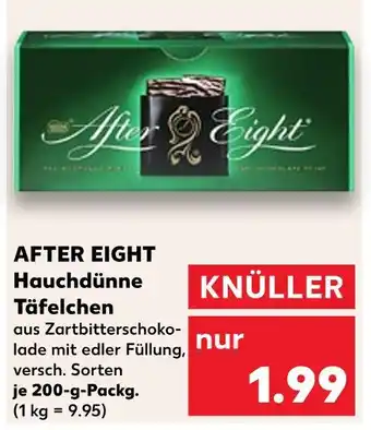 Kaufland After eight hauchdünne täfelchen Angebot