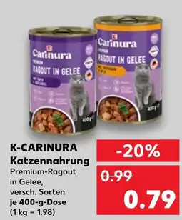 Kaufland K-carinura premium-ragout in gelee mit rind Angebot