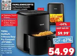 Kaufland Tefal heißluftfritteuse easy fry compact ey1458 Angebot