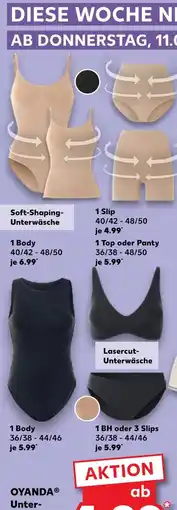 Kaufland Oyanda soft-shaping-unterwäsche body Angebot