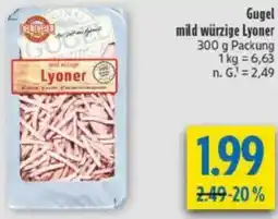 diska Gugel mild würzige Lyoner Angebot