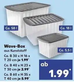 Kaufland Wave-box Angebot