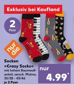 Kaufland Nur die crazy socks Angebot