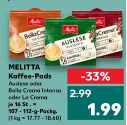 Kaufland Melitta auslese Angebot
