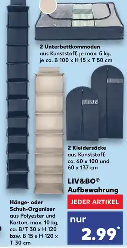 Kaufland Liv&bo unterbettkommoden Angebot
