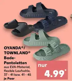 Kaufland Oyanda bade-pantoletten Angebot