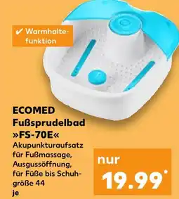 Kaufland Ecom fußsprudelbad fs-70e Angebot