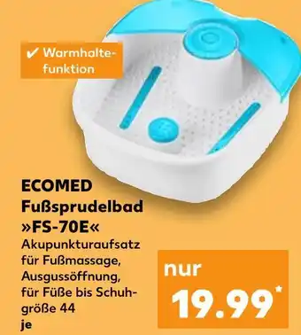 Kaufland Ecom fußsprudelbad fs-70e Angebot