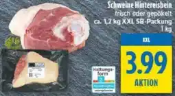 diska Schweine Hintereisbein Angebot