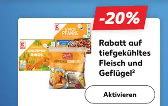 Kaufland K-classic k-classic rabatt auf tiefgekühltes fleisch und geflügel Angebot