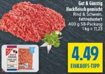 diska Gut & Günstig Hackfleisch gemischt Angebot