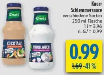 diska Knorr Schlemmersauce Angebot