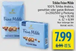 diska Tchibo Feine Milde Angebot