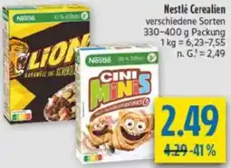 diska Nestlé Cerealien Angebot
