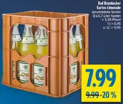 diska Bad Brambacher Garten-Limonade Angebot