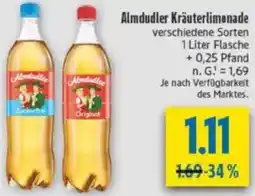 diska Almdudler Kräuterlimonade Angebot