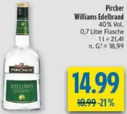 diska Pircher Williams Edelbrand Angebot