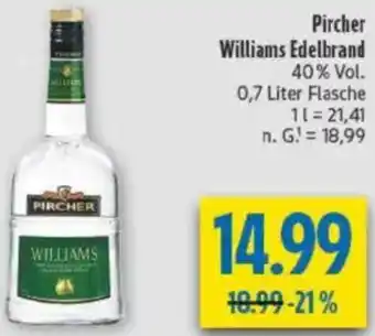 diska Pircher Williams Edelbrand Angebot