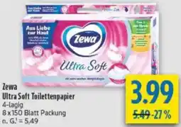 diska Zewa Ultra Soft Toilettenpapier Angebot