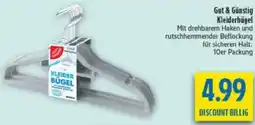 diska Gut & Günstig Kleiderbügel Angebot