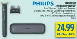 diska PHILIPS Haartrimmer „OneBlade QP 1424/65″ Angebot