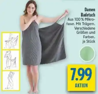 diska Damen Badetuch Angebot