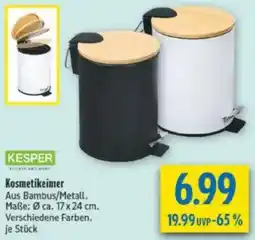 diska KESPER Kosmetikeimer Angebot