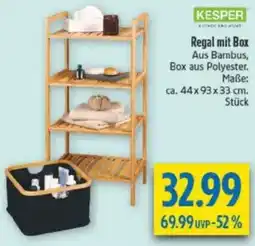 diska KESPER Regal mit Box Angebot