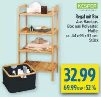 diska KESPER Regal mit Box Angebot