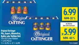 diska Original Oettinger Pils, Export, Alkoholfrei, Radler oder Vollbier Hell Angebot