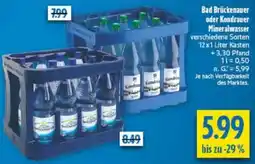 diska Bad Brückenauer oder Kondrauer Mineralwasser Angebot