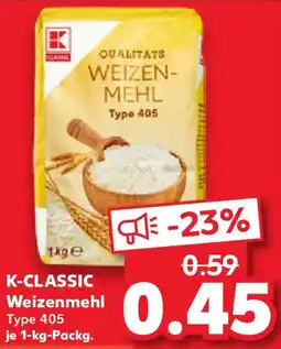 Kaufland K-CLASSIC Weizenmehl Angebot