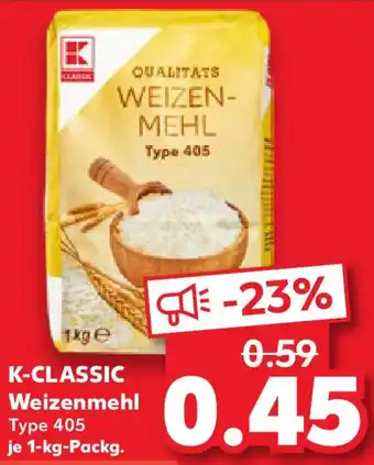 Kaufland K-CLASSIC Weizenmehl Angebot