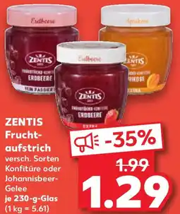 Kaufland ZENTIS Fruchtaufstrich Angebot