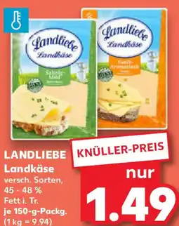 Kaufland LANDLIEBE Landkäse Angebot