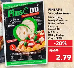 Kaufland PINSAMI Vorgebackener Pinsateig Angebot