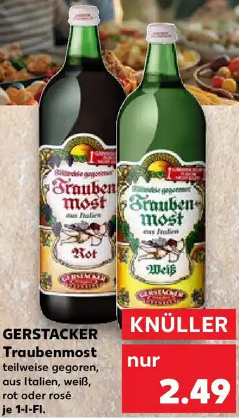 Kaufland GERSTACKER Traubenmost Angebot