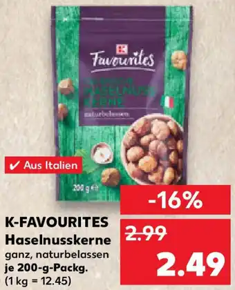 Kaufland K-FAVOURITES Haselnusskerne Angebot
