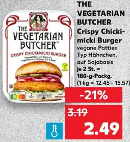 Kaufland THE VEGETARIAN BUTCHER Crispy Chickimicki Burger Angebot