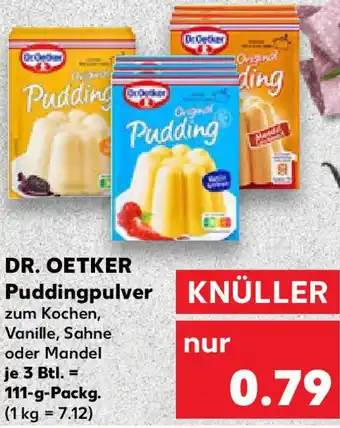 Kaufland DR. OETKER Puddingpulver Angebot