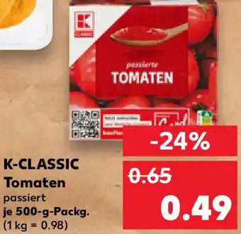 Kaufland K-CLASSIC Tomaten Angebot