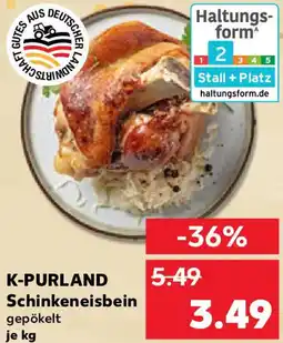 Kaufland K-PURLAND Schinkeneisbein Angebot
