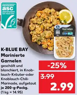 Kaufland K-BLUE BAY Marinierte Garnelen Angebot