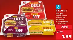 Kaufland K-CLASSIC Burger Angebot