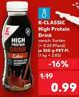 Kaufland K-CLASSIC High Protein Drink Angebot